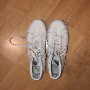 White High Top Vans